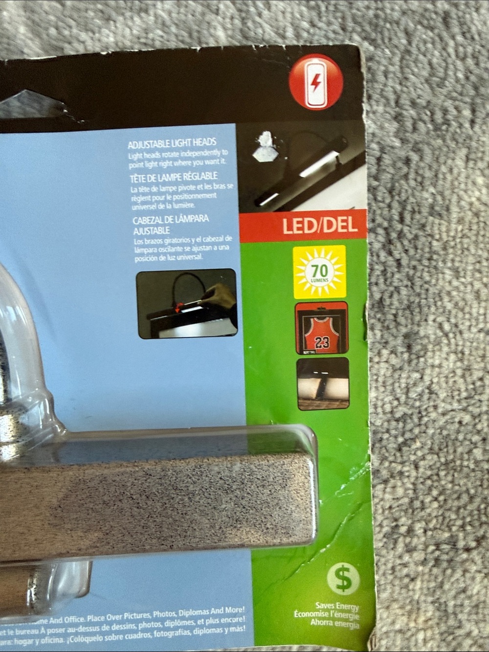 NEW Rite Light Wireless LED Remote Wall Picture Light - Picture 3 of 5